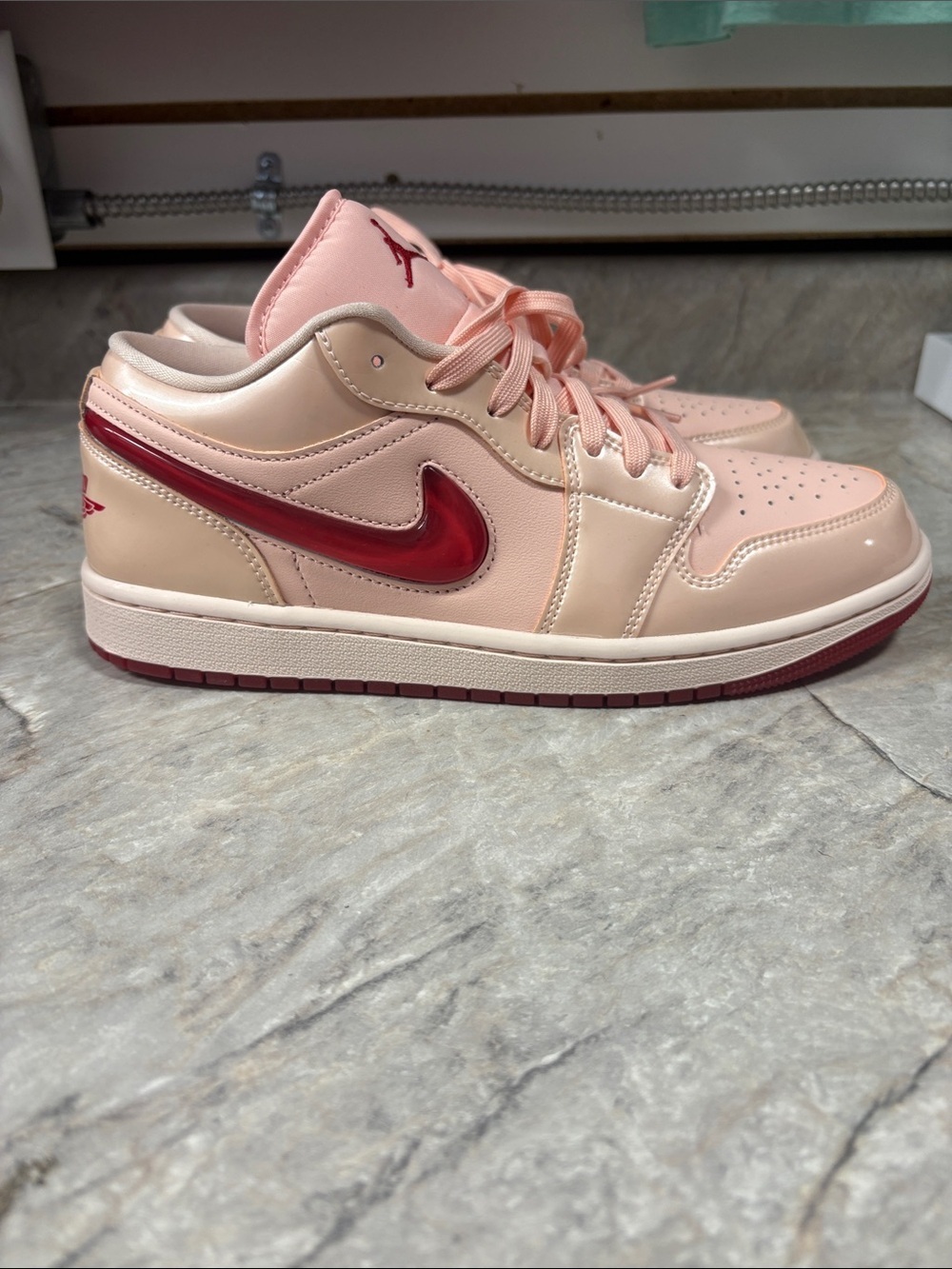 Jordan 1 Low-Top Sneakers " Valentines Day"